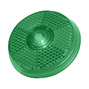 Safety Blinking Round Light With Back Clip