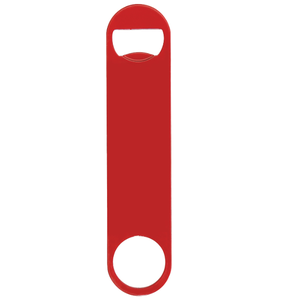 Paddle Style Powder Coated Steel Bottle Opener