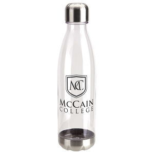 700ml Bayside Translucent Bottle with Stainless Base and Cap