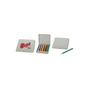 12-Piece Coloured Pencil Tin