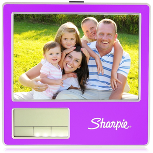 Photo Frame Clock With Pen Holder