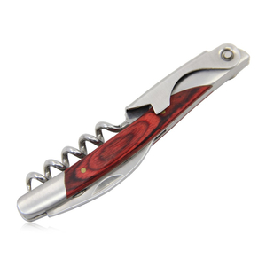 Executive Wooden Corkscrew and Opener