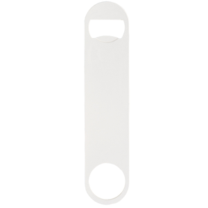 Paddle Style Powder Coated Steel Bottle Opener