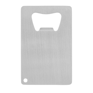 Credit Card Brushed Finish Bottle Opener