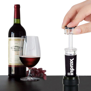 Pump-Action Vacuum Wine Stopper