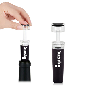 Pump-Action Vacuum Wine Stopper