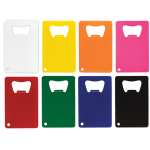 Credit Card Powder Coated Bottle Opener