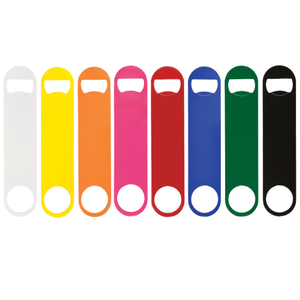 Paddle Style Powder Coated Steel Bottle Opener
