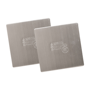 Die Struck Stainless Steel Square Beverage Coaster